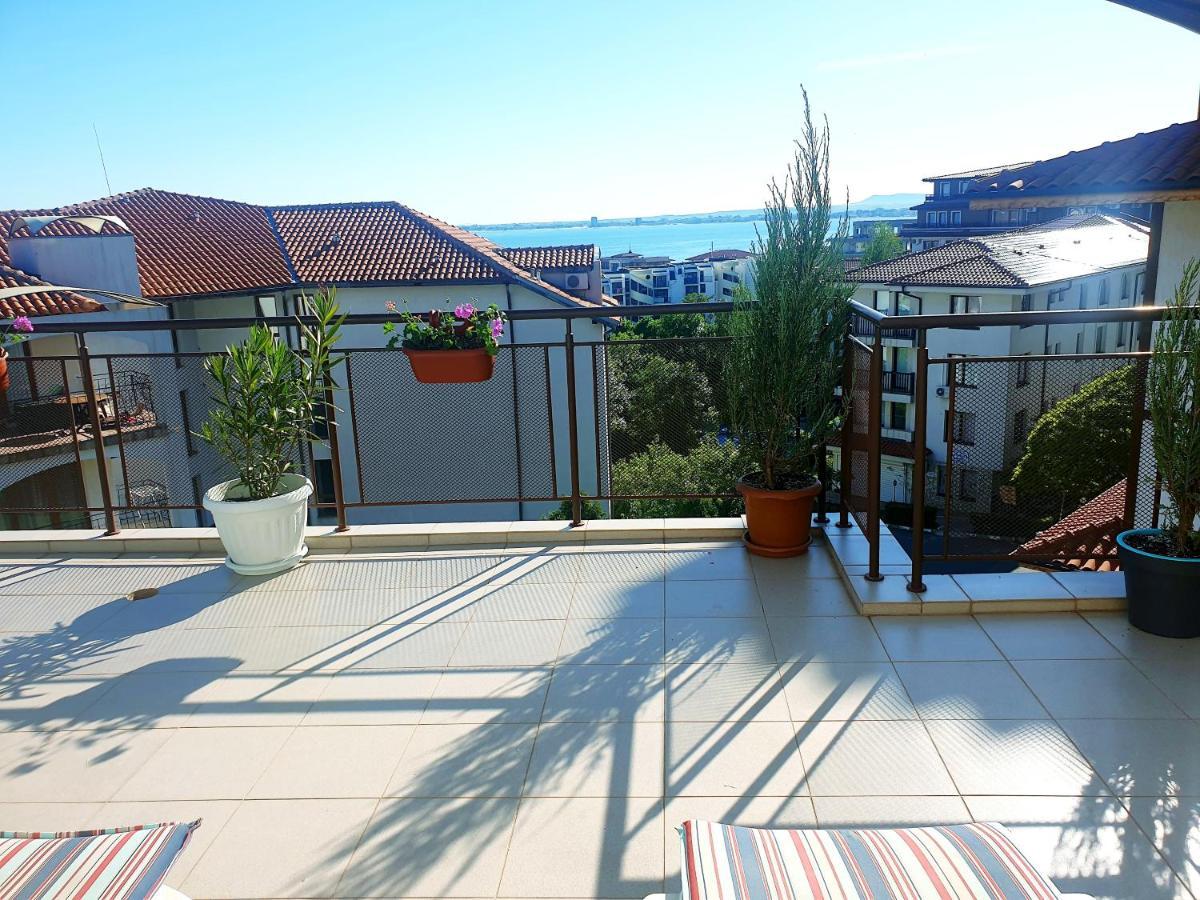 La Terrace Sea View Apartment Sveti Vlas Ngoại thất bức ảnh
