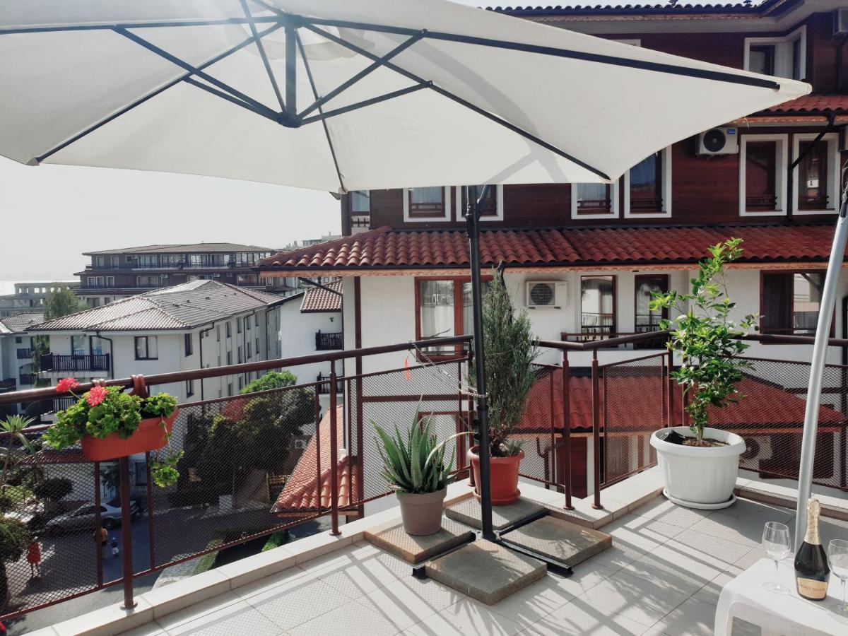 La Terrace Sea View Apartment Sveti Vlas Ngoại thất bức ảnh