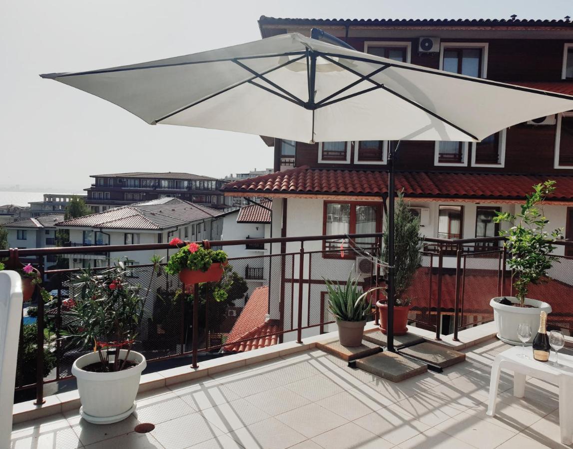 La Terrace Sea View Apartment Sveti Vlas Ngoại thất bức ảnh